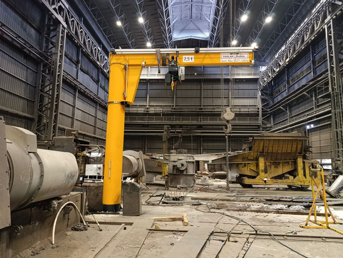 STAHL/VETTER 2.500 KG PERGEL VİNÇ SİSTEMİ